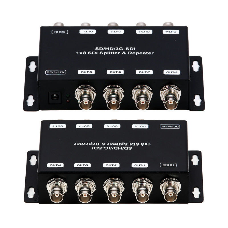 LM-SDI-108B Powtórnik wzmacniacza dystrybucji SD/HD/3G-SDI o impedancji 75 ohm