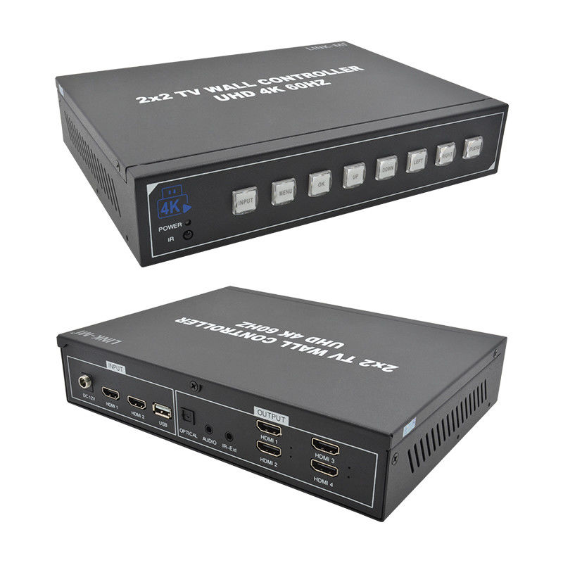 1X4 1X3 1X2 2X1 3X1 4X1 procesor ścienny UHD TV o rozdzielczości wejściowej maks. 3840x2160 60Hz