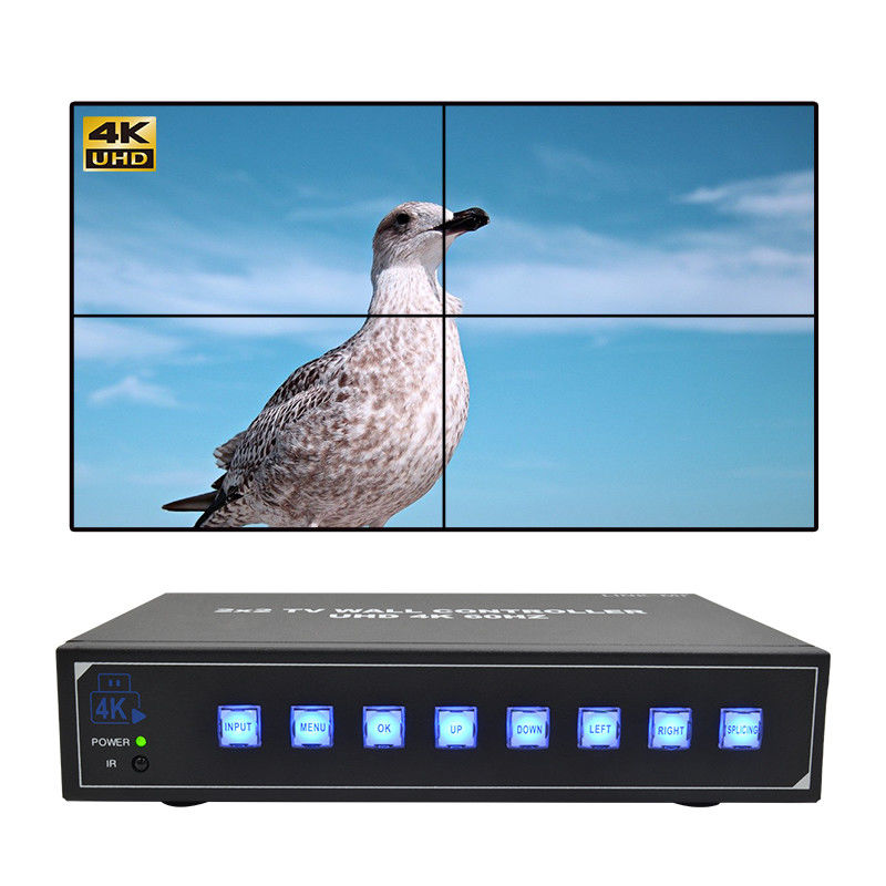 1X4 1X3 1X2 2X1 3X1 4X1 procesor ścienny UHD TV o rozdzielczości wejściowej maks. 3840x2160 60Hz