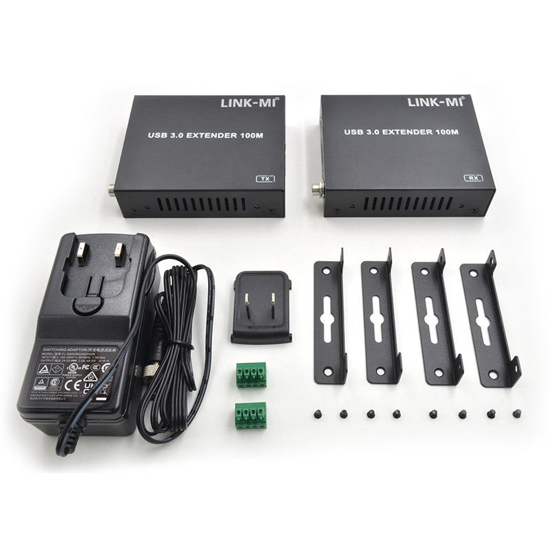 AC 100-240V 50/60Hz Wejście USB 3.0 Extender 100m Prędkość i stabilne połączenie