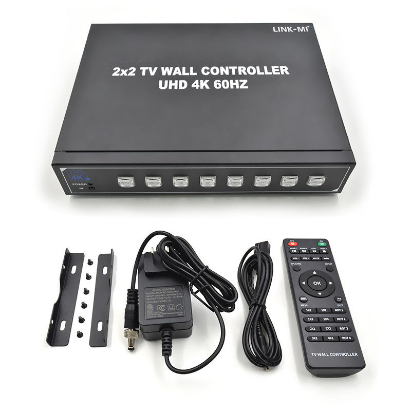 4 telewizory Procesor ścian wideo 4K Wspiera obrót 180° Maksymalna rozdzielczość wejścia 3840*2160 60Hz