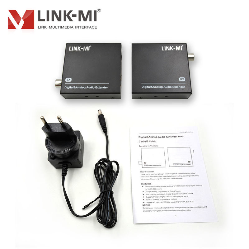 500M Audio Extender HDMI Audio Decoder z HDCP 2.3 1.x i 192KHz Sampling Rate